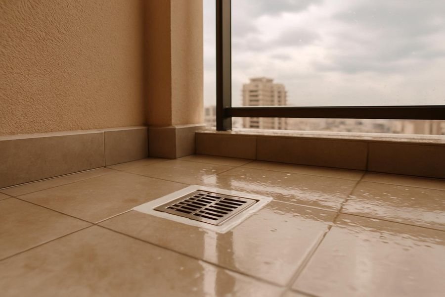 Leak checks before the rain, Mostreno Dubai